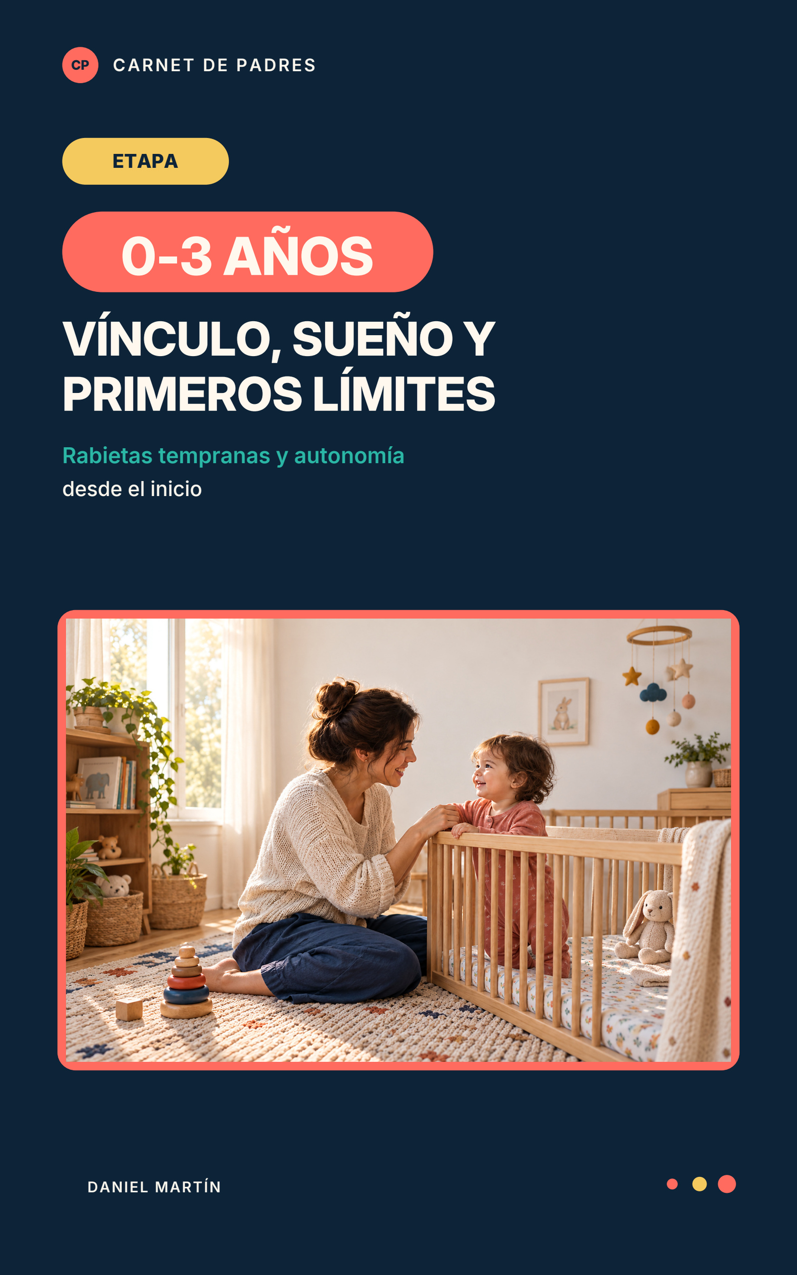 Portada del libro Carnet de Padres: Etapa 0–3 años